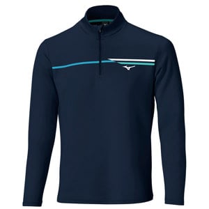 Mizuno Mens Breeze T-Stripe 1/4 Zip Pullover