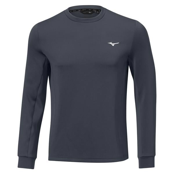 Mizuno Mens G-Style 2.0 Long Sleeve Crew Neck Top