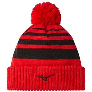 Mizuno Mens Breath Thermo Pom Pom  Beanie