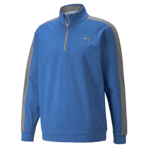 Puma Mens Cloudspun T7 Quarter Zip Pullover Top