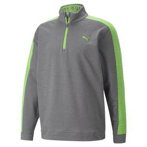 Puma Mens Cloudspun T7 Quarter Zip Pullover Top