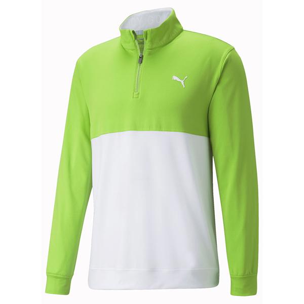 Puma Mens Gamer Colourblock Tech 1/4 Zip Pullover