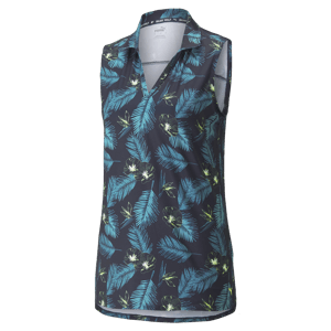 Puma Ladies Cloudspun Paradise Sleeveless Polo Shirt