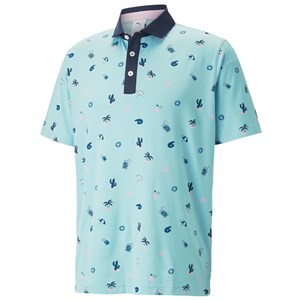 Puma Mens Mattr Dunes Polo Shirt - Arnold Palmer Collection