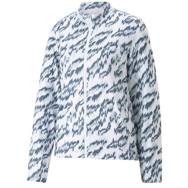 Puma Ladies Cloudspun Animal Print Jacket