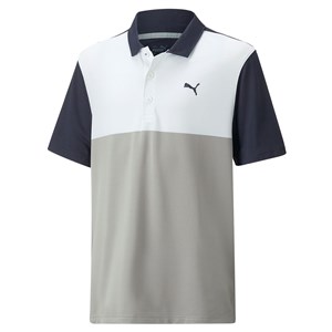 Puma Junior Boys Cloudspun Colourblock Polo Shirt