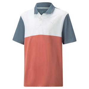 Puma Junior Boys Cloudspun Colourblock Polo Shirt