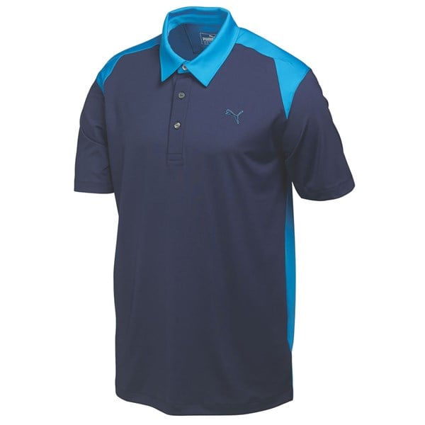 Puma  Mens Blocked Polo Shirt