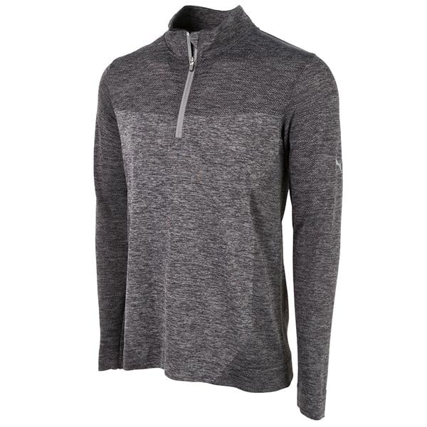 Puma Mens Evoknit Seamless Quarter Zip Pullover