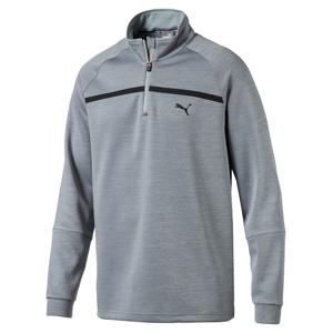 Puma Mens Bonded Quarter Zip Popover