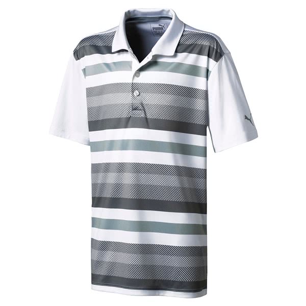 Puma Junior Boys Turf Stripe Polo Shirt