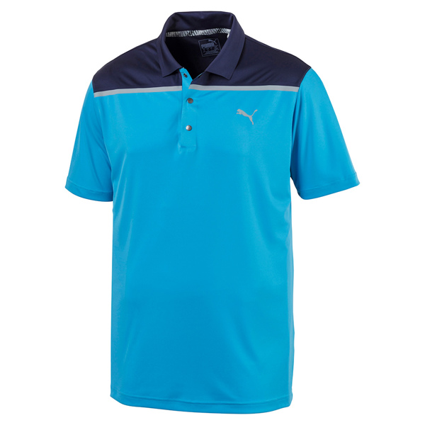 Puma Mens Bonded Colourblock Polo Shirt