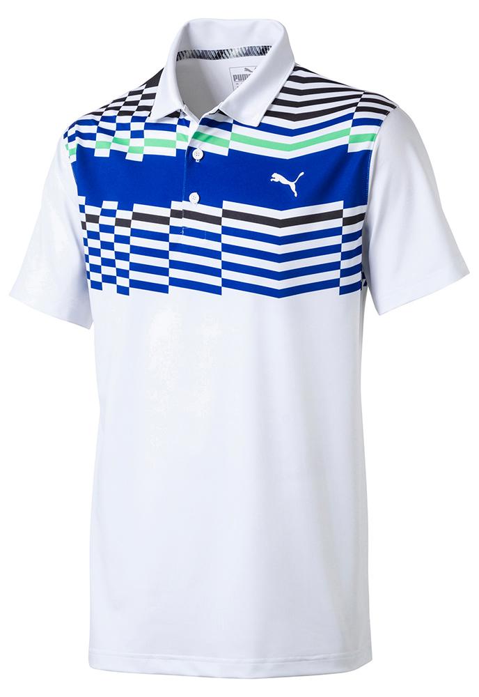 Puma Mens Road Map Polo Shirt Golfonline