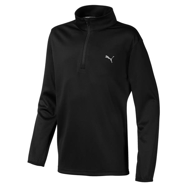 Puma Juniors Quarter Zip Top