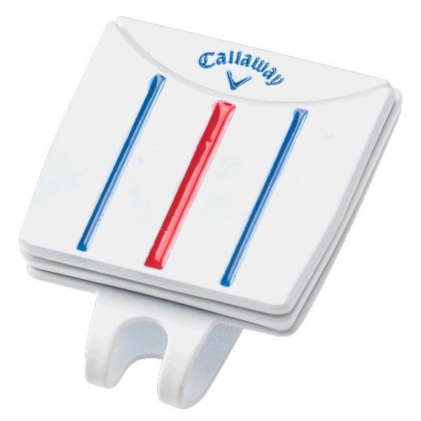 Callaway Triple Track Visor Clip + Ball Marker