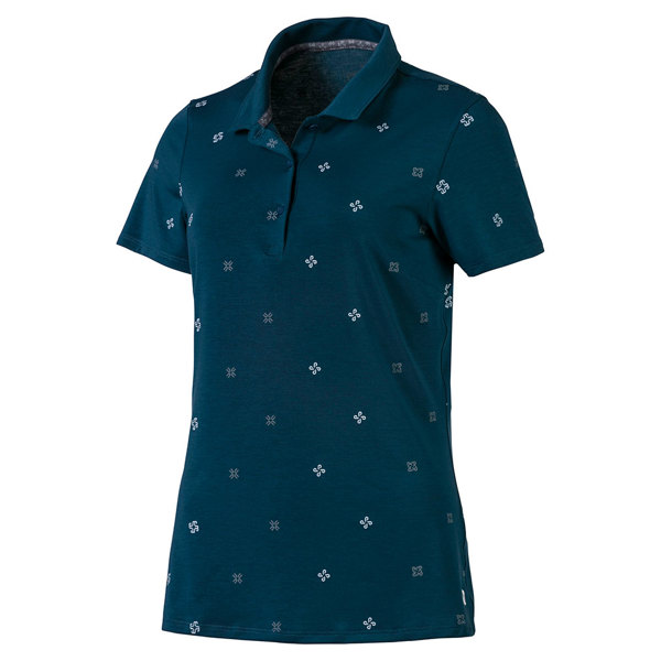 Puma Ladies Ditsy Polo Shirt