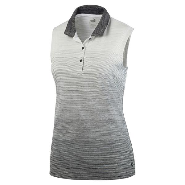 Puma Ladies Ombre Sleeveless Polo Shirt