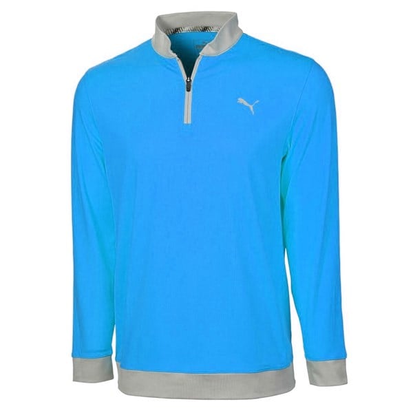 Puma Mens Rotation Stealth Quarter Zip Pullover