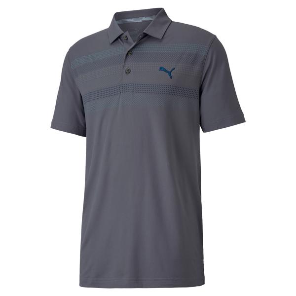 Puma Mens Road Map Chest Print Polo Shirt