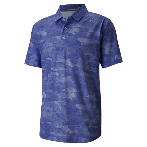 Puma Mens Solarised Camo Polo Shirt