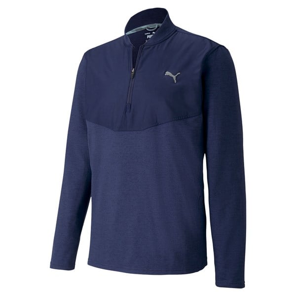 Puma Mens Cloudspun Quarter Zip Pullover Golfonline