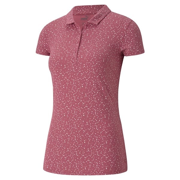 Polka dot polo best sale