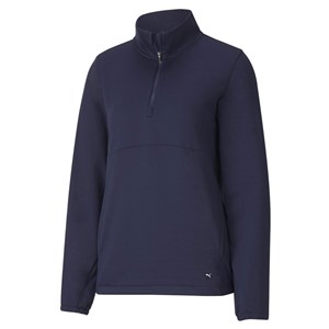 Puma Ladies Cloudspun Quarter Zip Pullover