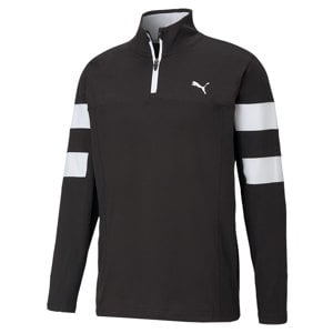 Puma Mens Torreyana Quarter Zip Pullover Top