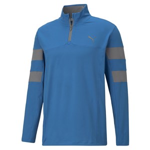 Puma Mens Torreyana Quarter Zip Pullover Top