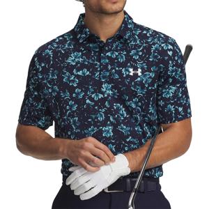 Under Armour Mens Floral Hazard Matchplay Printed Polo Shirt