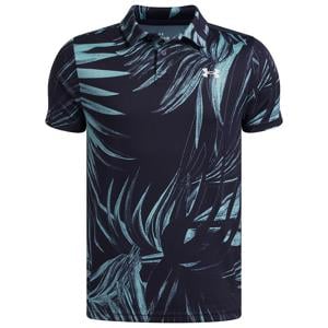 Under Armour Junior Boys Matchplay Printed Palm Macro Polo Shirt