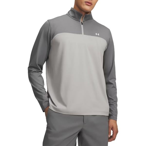 Under Armour Mens Tee To Green 1/4 Pullover