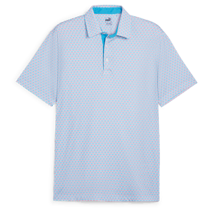 Puma Mens MATTR Palm Deco Polo Shirt