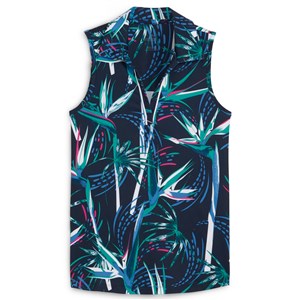 Puma Ladies Mattr Paradise Sleeveless Polo Shirt