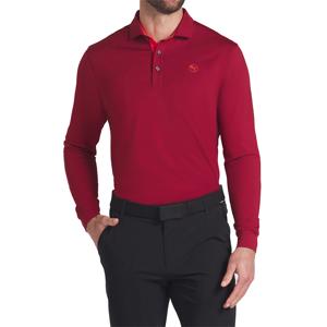 Puma Mens Cloudspun Midweight Long Sleeve Polo Shirt