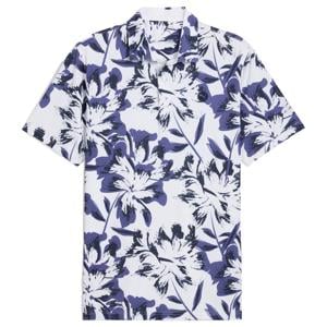 Puma Mens MATTR Broken Flower Polo Shirt