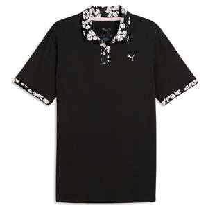 Puma Mens Modalon Floral Rib Polo Shirt