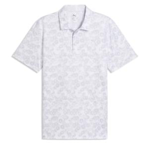 Puma Mens Pure 2.0 Floral Polo Shirt
