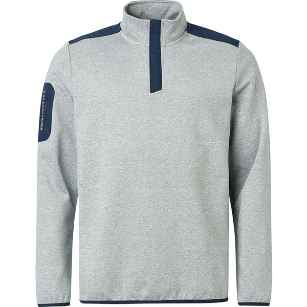 Abacus Mens Scramble Wind Half Zip Fleece Pullover