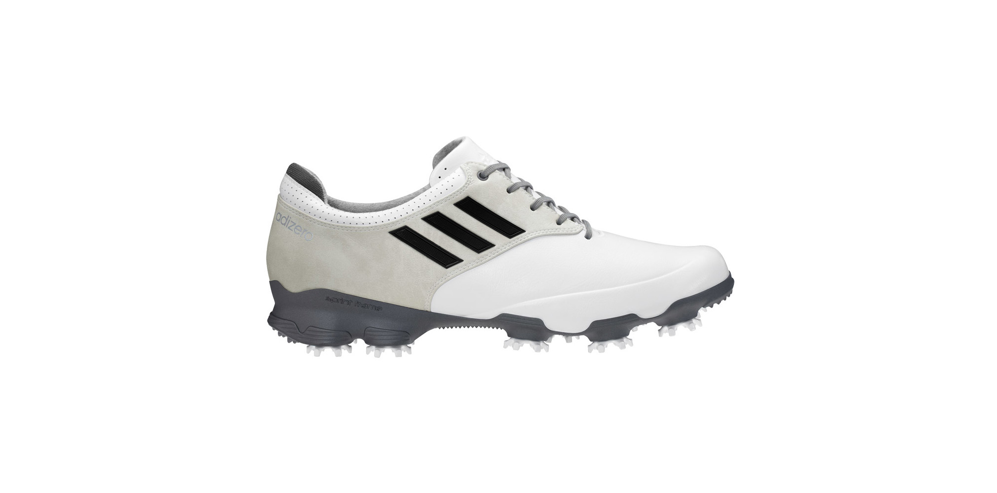 adidas adizero Tour Golf Shoe White Black