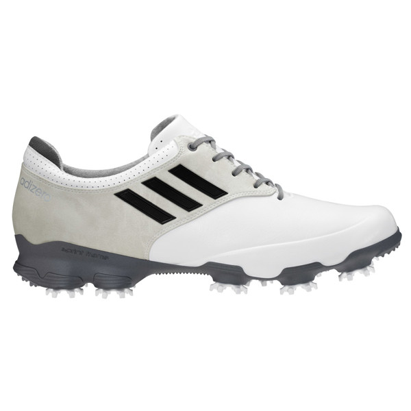 adidas adizero Tour Golf Shoe White Black