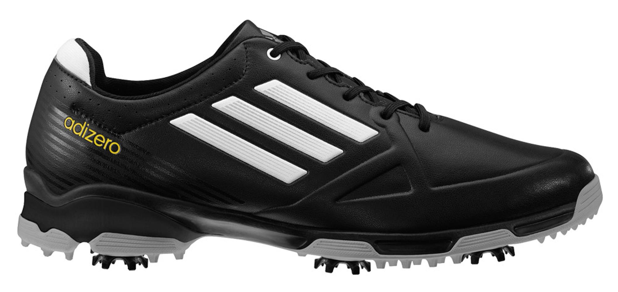 adidas Adizero 6 Spike Golf Shoe Black White