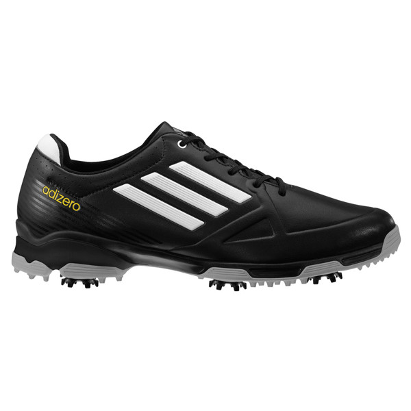 adidas Adizero 6 Spike Golf Shoe Black White