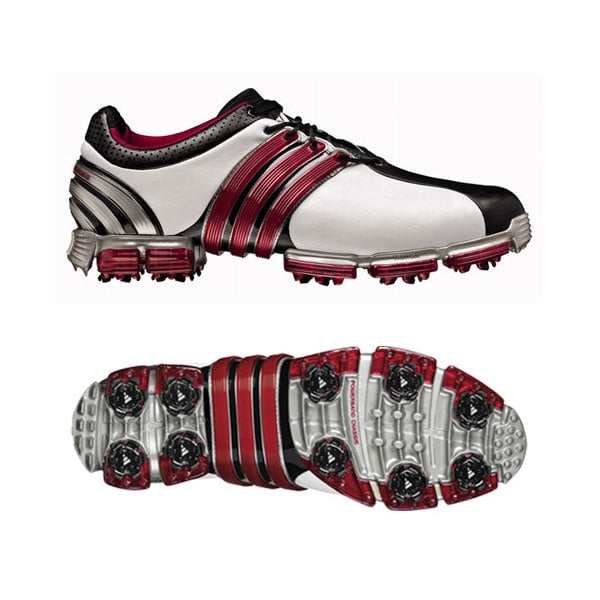 adidas Tour 360 3.0 Golf Shoes White Black Red