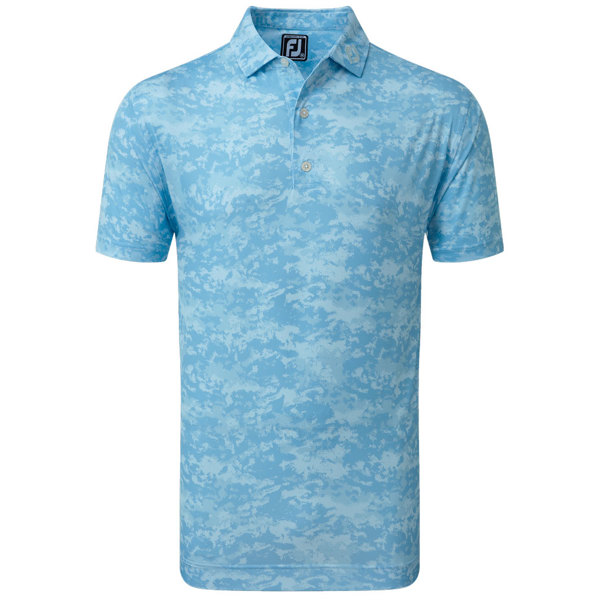 FootJoy Mens Cloud Camo Lisle Polo Shirt