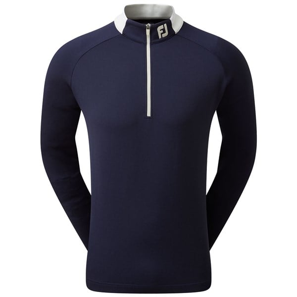 FootJoy Mens Rib Trim Chill-Out Pullover