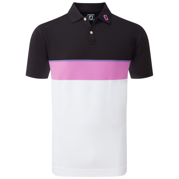 FootJoy Mens Colour Theory Lisle Polo Shirt