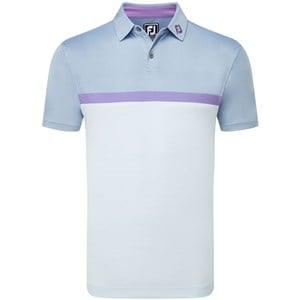 FootJoy Mens Colour Block Interlock Polo Shirt