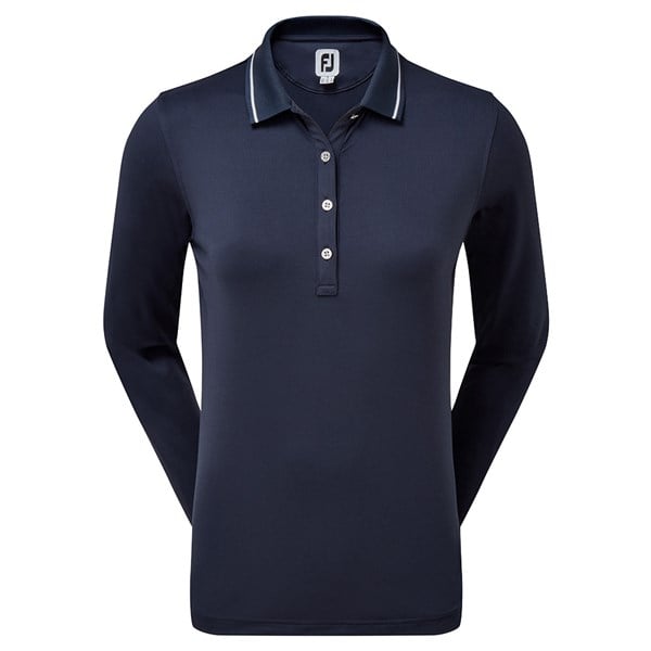 FootJoy Ladies Thermal Jersey Long Sleeve Polo Shirt Golfonline