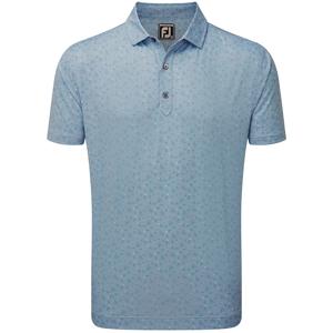 FootJoy Mens Mini Floral Lisle Polo Shirt